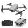 Y535 Folding GPS Drone Aerial Photography Double Camera HD 4K Remote Control Aircraft Four Axis – Gray 4k dual camera GPS positioning + optical flow version