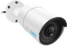 Reolink 5MP Caméra de Surveillance Extérieure PoE, Caméra IP Extérieure Support Audio avec Fente pour Carte Micro SD, Vision Nocturne IR 30m, Détection de Mouvement et Etanche IP66, RLC-410-5MP