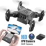 Mini Drone With Without HD Camera Hight Hold Mode RC Quadcopter RTF WiFi FPV Quadcopter Follow Me RC Helicopter Quadrocopter – 5MP camera 1 battery