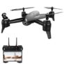 SG106 Wi-Fi FPV RC Helicopter Quadcopter Drone with HD Camera Optical Flow Positioning – 4K Camera Black