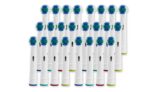 24 têtes de brosse à dents compatibles Precision Clean ou Dual Head dont 4 gratuites