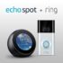 Echo Spot – Noir plus Ring Video Doorbell 2 avec Chime