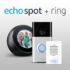 Amazon Echo Spot, Noir + Ring Video Doorbell 2