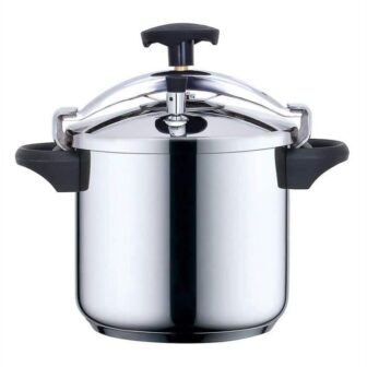 KITCHEN MOVE Autocuiseur + Panier vapeur - 8 L - Gris et...