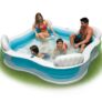 INTEX Piscine gonflable avec 4 sièges pour enfant et famille