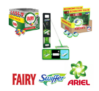 Jusqu’à -30% de réduction sur une sélection de produits d’entretien de la maison Fairy, Swiffer, Ariel, Mr Propre