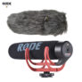 RODE VideoMic GO Microphone  +visière fourrure pour appareil reflex