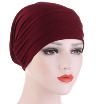 Turban soie